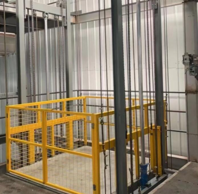 启东导轨式升降机一般加工周期